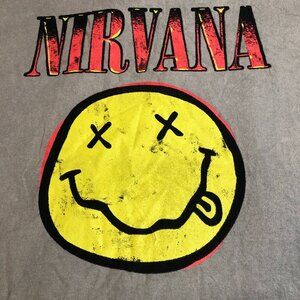 NWOT: Officially Licensed Nirvana Graphic T-Shirt Unisex Size Large